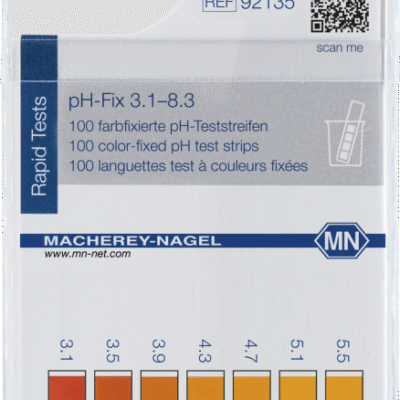 PH FIX® Cartina indicatrice ph 3,1- 8,3 cf.100 strisce - Macherey Nagel 92135