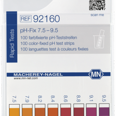PH FIX® Cartina indicatrice ph 7,5- 9,5 cf.100 strisce - Macherey Nagel 92160