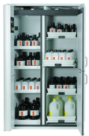 Armadio di sicurezza combinato a due porte per infiammabili acidi e alcali - 914330334