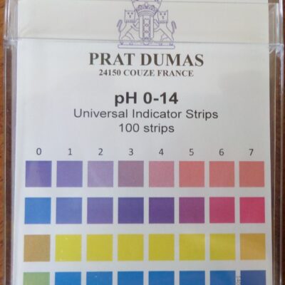 Cartina indicatrice universale ph 0,0-14,0 in strisce cf.100 pz.