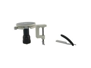 Microtomo a cilindro con tavolino rotondo Ø mm 70 in acciaio completo - 330300500