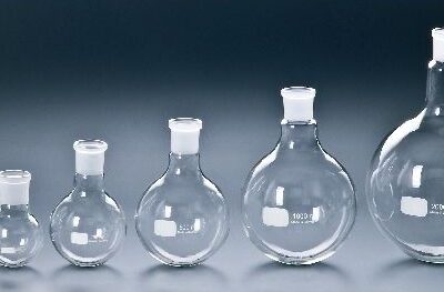 Pallone fondo tondo a 1 collo NS 14,5/23 vetro borosilicato ml   50 - 1340201171