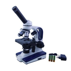 Microscopio monoculare BMS inclinato a 45° per didattica illuminazione a led HPM 037/PLUS - 650375939