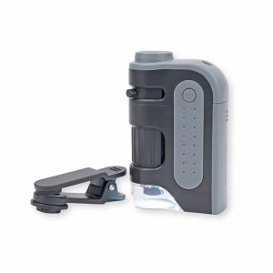 Microscopio tascabile con zoom ingrandimenti da 60x a 120x con adattatore - 6503MM350