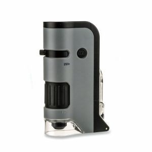 Microscopio tascabile con zoom ingrandimenti da 100x a 250x MicroFlip - 6503MP250