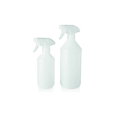 Bottiglia cilindrica in HDPE con vaporizzatore ml  500 cf.20 pz. - 11301