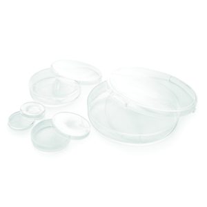 Piastra di Petri per colture cellulari non trattata Ø 35x10 vol.ml 2 cm2 9,6 cf.300 pz. - 4035